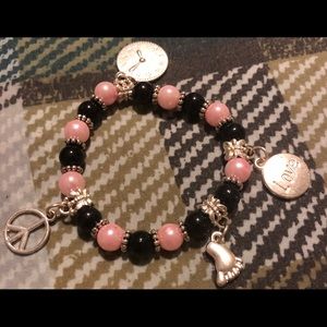4 charmed homemade bracelet